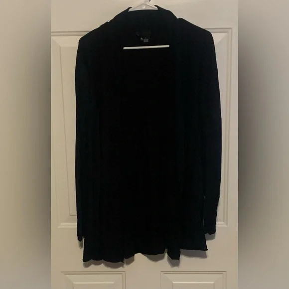 new directions Sweaters Simple Black Cardigan Poshmark